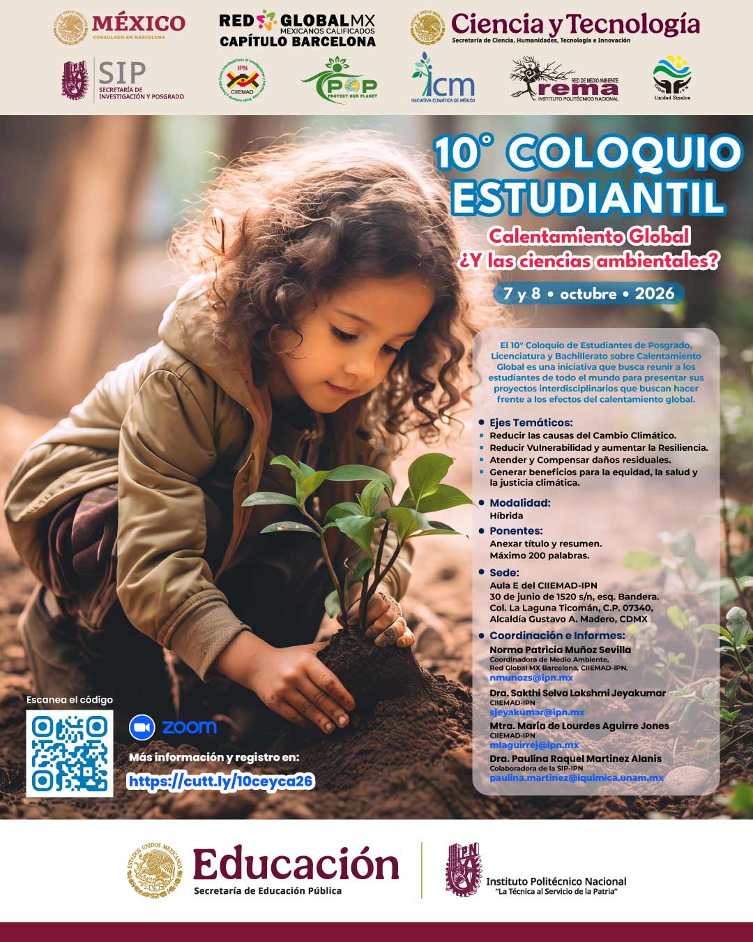 10° Coloquio Estudiantil - Calentamiento Global ¿Y las ciencias ambientales?