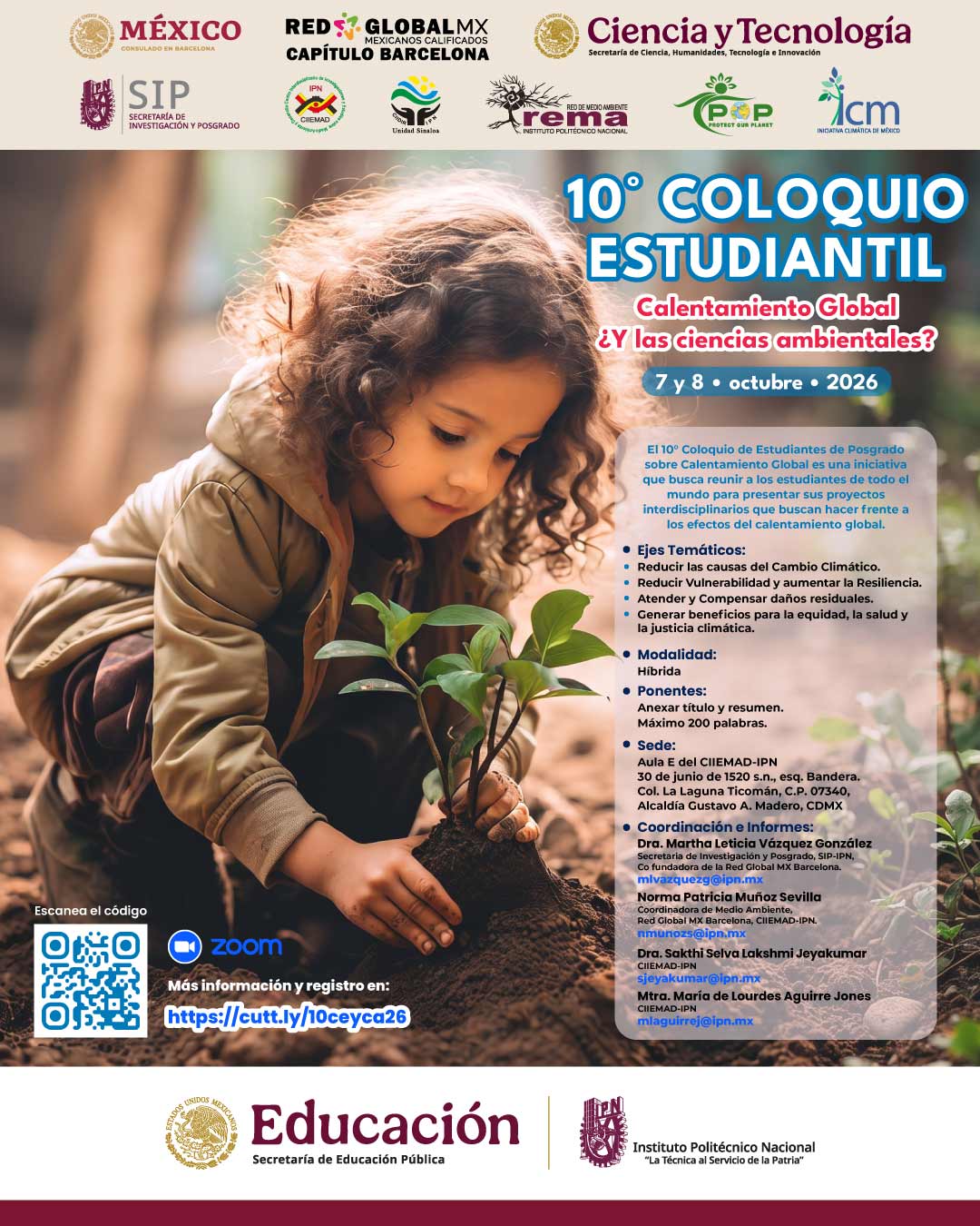 10° Coloquio Estudiantil - Calentamiento Global ¿Y las ciencias ambientales?