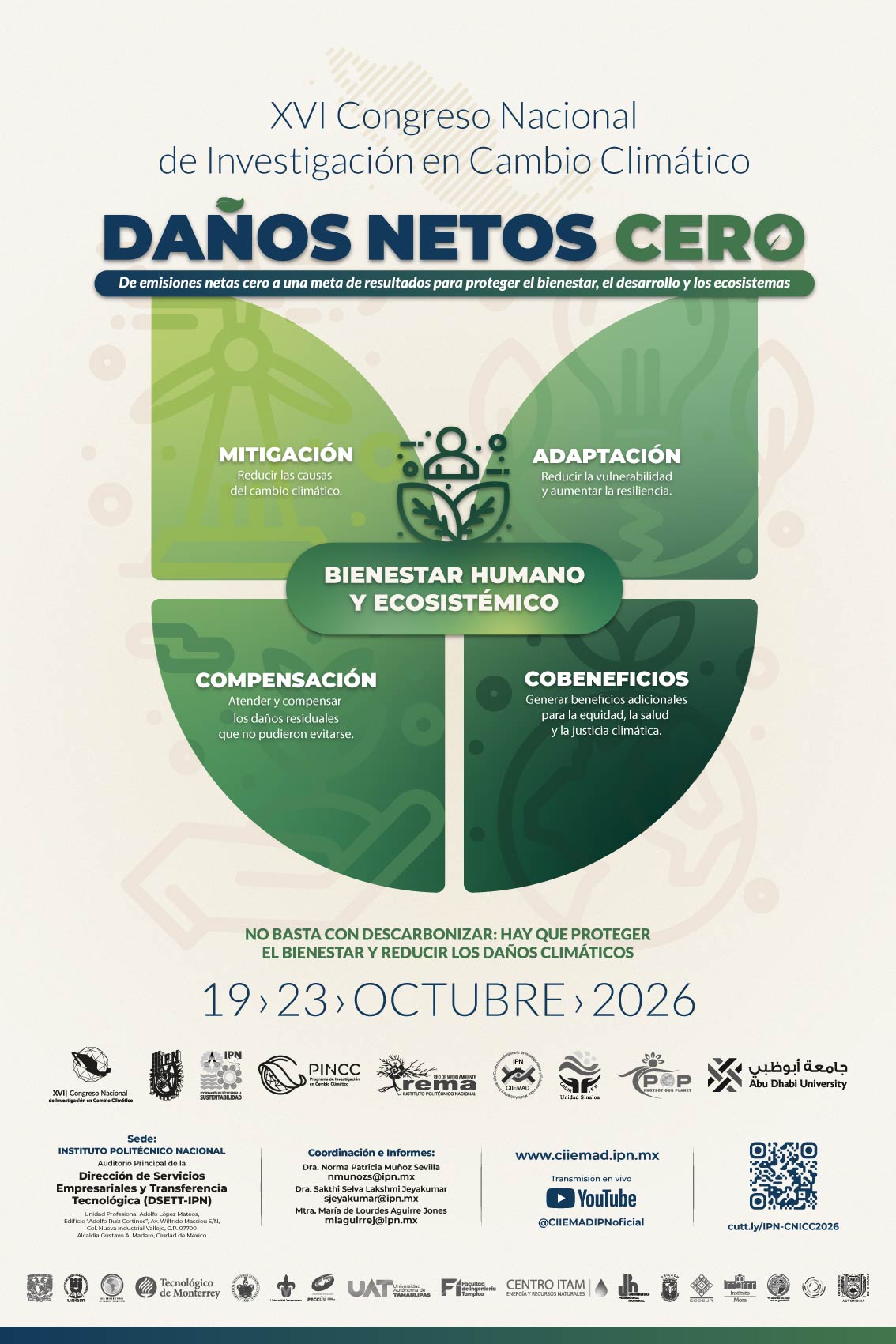 XVI Congreso Nacional de Investigación en Cambio Climático